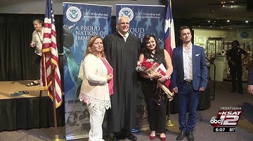 Video: New naturalized citizens increasing in SA and the nation
