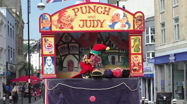 David Wildes Punch & Judy Show in Hastings Town Ce...