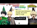 BNHA/MHA Lyric Prank - 'The Crayon Song gets Ruined' (Class 1-A)