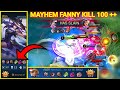 999 STUNS VS RANDY25 FANNY?? AUTO 107 KILLS!! Randy25 Fanny Mayhem Mode | Mobile Legends