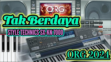 TAK BERDAYA - ( OFFICIAL MUSIC VIDEO ORG 2024 ) @keyboardandroid