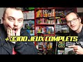 Lnorme collection de jeux vido du serial gamer 