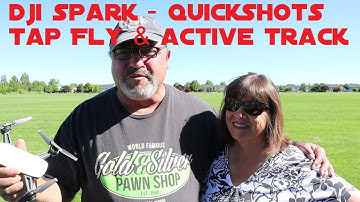 DJI Spark!  QuickShots   TapFly   ActiveTrack