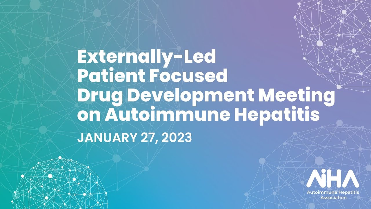 ExternallyLed Patient Focused Drug Development Meeting on Autoimmune