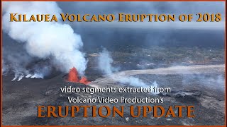 Kilauea Volcano 2018—Footage of the eruptive episode (extract from the 2019 Eruption Update video)