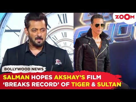 Salman Khan WISHES Akshay Kumar’s Bade Miyan Chote Miyan to break his box-office records - ZOOMTV