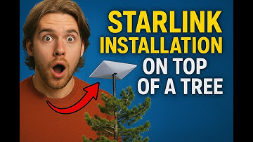 Extreme Starlink Installation in the Forest