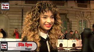Ella Eyre Red Carpet Interview at the European Premiere of Selma