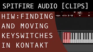 How It Works: Finding and Moving Key Switches in Kontakt