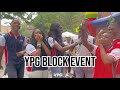 We outsiiiddee  ypg block party brooklyn ny it was litt 