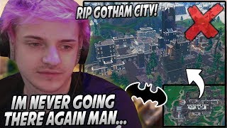 Ninja Explains Why He REFUSES To Land At GOTHAM CITY & Why It's BAD! Ninja TAKES OVER Bugha's Spot!