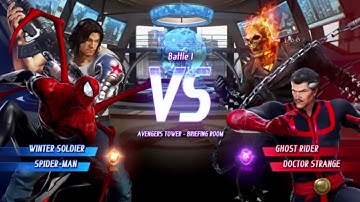 MARVEL VS. CAPCOM: INFINITE Winter Soldier Alt.,Spider-Man Alt. Requested Gameplay In Arcade Mode