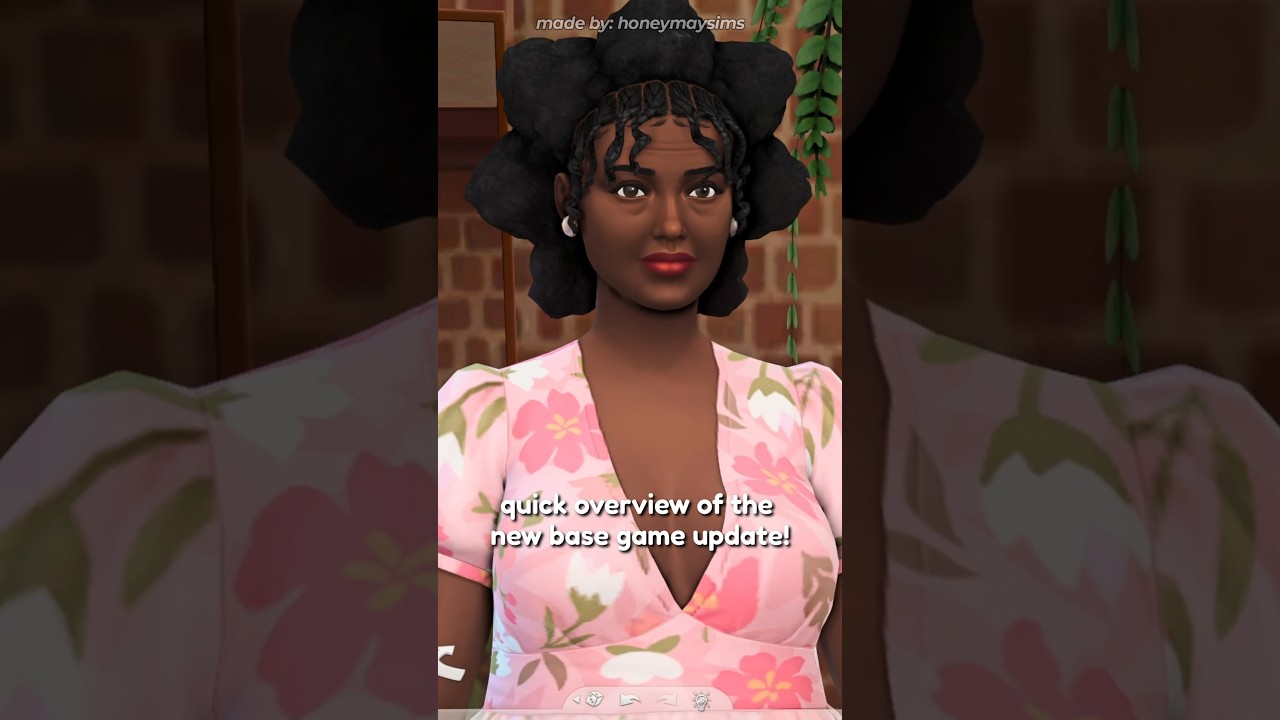 The Sims 4 August 2026 Base Game Update 🩷