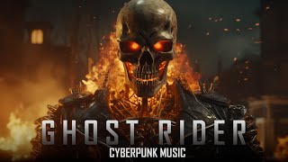 1 HOUR | Ghost Rider | Aggressive Cyberpunk Music / Industrial / Dark Techno / Dark Electro Mix