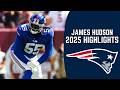 James Hudson Highlights 🔥| Welcome to the Patriots