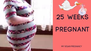 25 week pregnancy update and bump shot