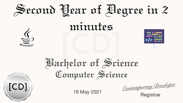 My Russell Group Computer Science Degree in 2 minutes | Second Year | OOP explained in 2 minutes