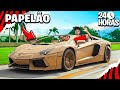 24 HORAS EM UMA LAMBORGHINI DE PAPELÃO!