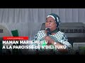 Maman marie muilu diangienda a la paroisse de ndjili tuku