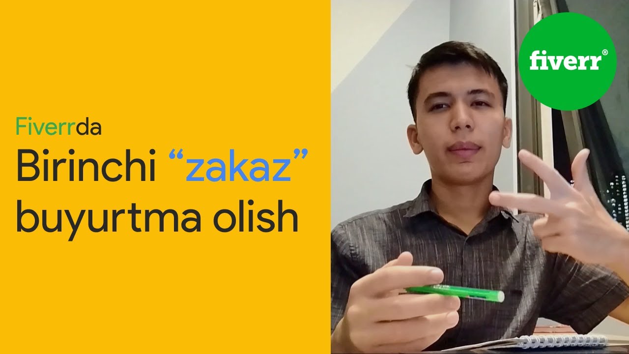 Fiverr da birinchi 