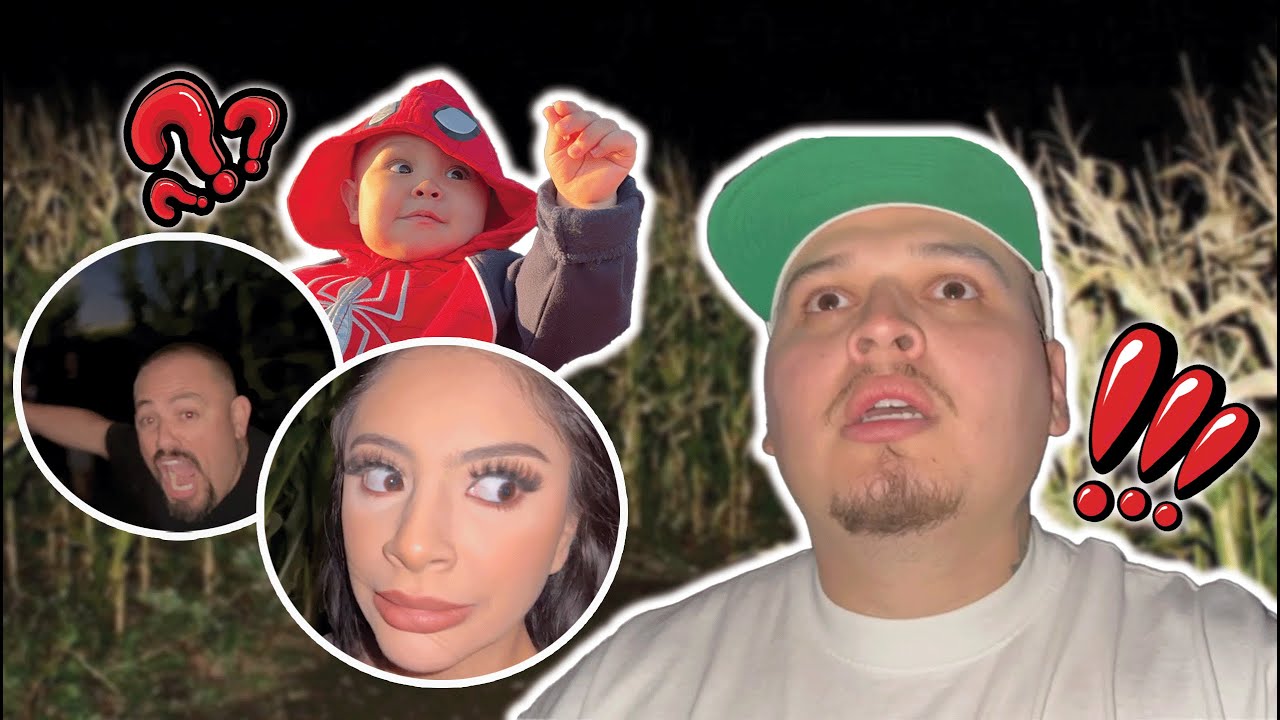 TOOK FAMILY TO A HAUNTED HOUSE! *HILARIOUS*