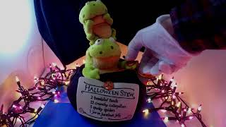 "Tremblin Toads" by Hallmark | Animated Halloween Plush Figure | Singing, Talking, Motion, Light up