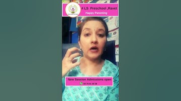 New Session Admissions open for Playgroup & Nursery Jr.Kg & Sr.Kg