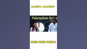 Free ! Free  ! Free  ! Polytechnic By Raceva Academy Er.Ashok Sir