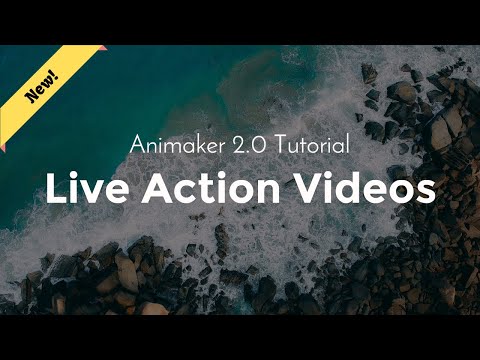 Animaker Tutorial - Live Action Video