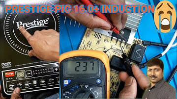 Prestige PIC 16 point zero plus Induction Cooker IGBT Section Short Repair | How to Repair Prestige
