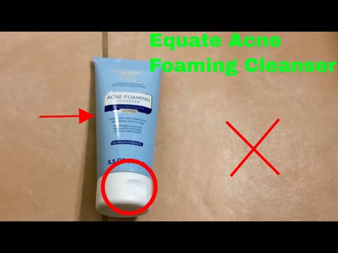 ✅  How To Use Equate Acne Foaming Cleanser Review