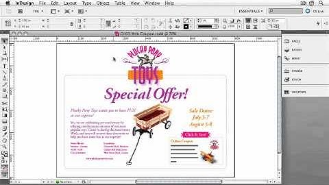 InDesign CS5. Tutorial. Working with documents. (2 of 6).wmv