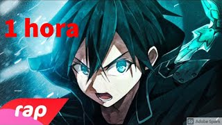 1 hora de Rap do Kirito (Sword Art Online) - O ESPADACHIM NEGRO | NERD HITS