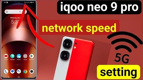 iqoo neo 9 pro 5g internet speed kaise dekhe | how to show net speed in iqoo neo 9 pro