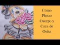 Como Pintar en Tela:  Como pintar Cuerpo y Cara Osita #pinturaentela