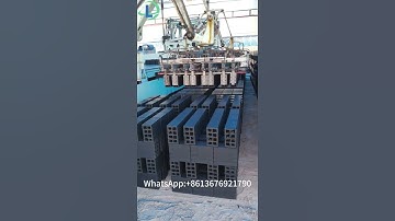 Full automatic clay brick stacker robot/rotary tunnel kiln