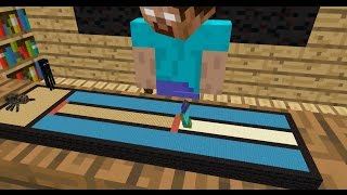 Monster School: Long Jump - Minecraft Animation