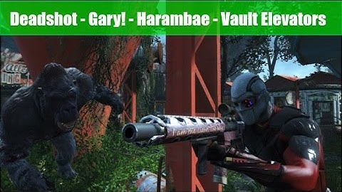 Fallout 4 Mods Deadshot - Vault Elevators - Gary! - Harambae Companion