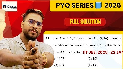 1 Minute Solution | JEE Main 2025 | Many-One Function Question | 22 Jan Shift 2 | Quick Concept 