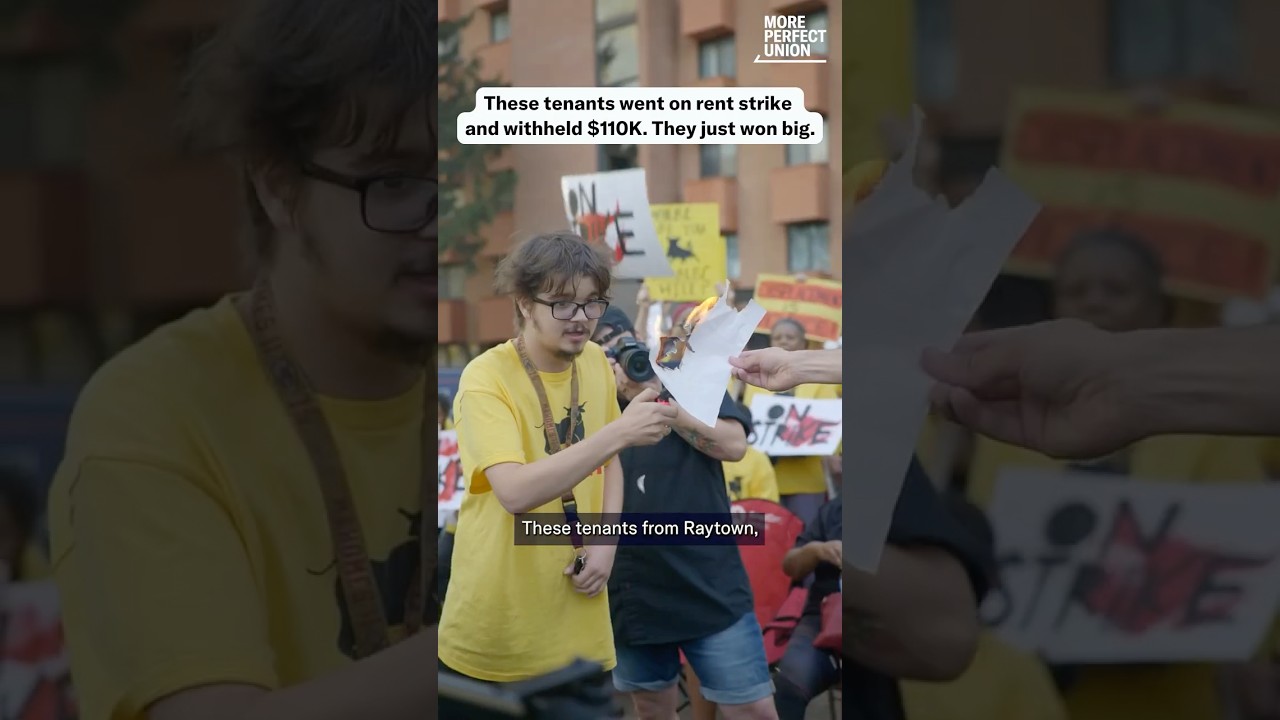 These tenants went on rent strike and withheld $110,000. They just won big.