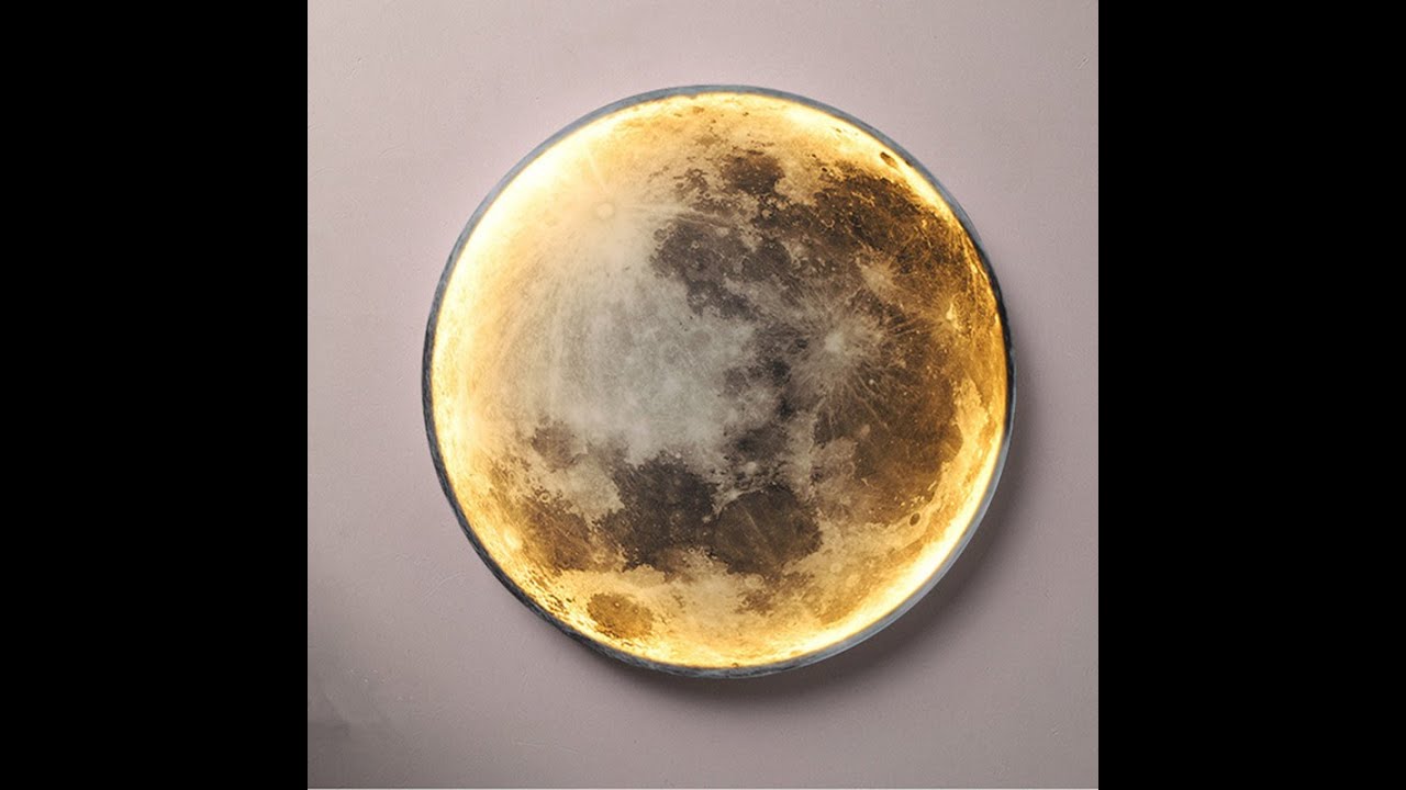 HOFTRONIC ™ Casper XL LED Wandlamp Goud - 2700K warm wit - 27 Watt - Rond - Muur