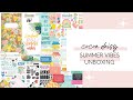 Cocoa Daisy Unboxing | Summer Vibes |  Happy Planner Erin Condren Hobonichi | Travel Planner Kits