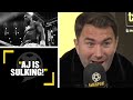 "AJ IS SULKING!"😪 Eddie Hearn tells talkSPORT how Anthony Joshua is doing after Usyk defeat