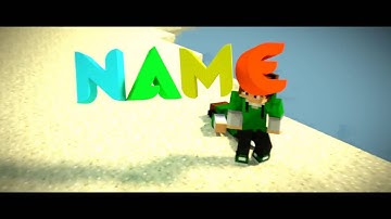 [CLOSED] MINECRAFT INTRO GIVEAWAY (300 SUBS SPECIAL) || Free Sync Minecraft Intro (Blender)