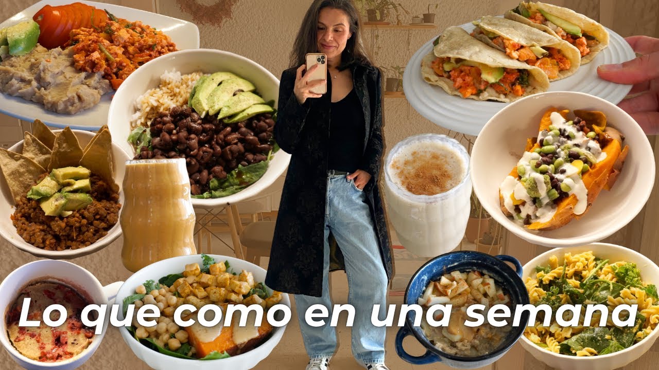 Una semana de recetas fáciles y rápidas para días ocupados