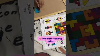 Tangram wooden puzzle #tangram #tangrampuzzle #educationaltoysforkids #educationaltoys #kidseducatio