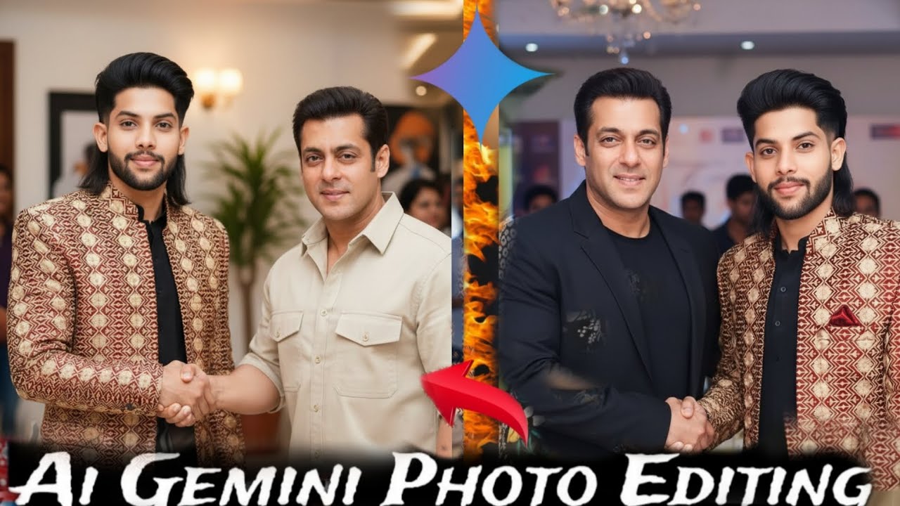 Ai Gemini Photo Editing with Salman Khan Ai Gemini Photo Editing Kaise kare 2025 +//)( Salman khan 