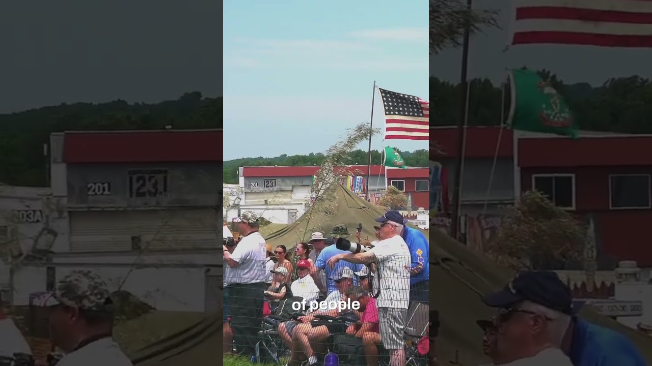 The Crowd's Reaction to These Vintage Planes Will Get You #warbirds #aviation #emotional
