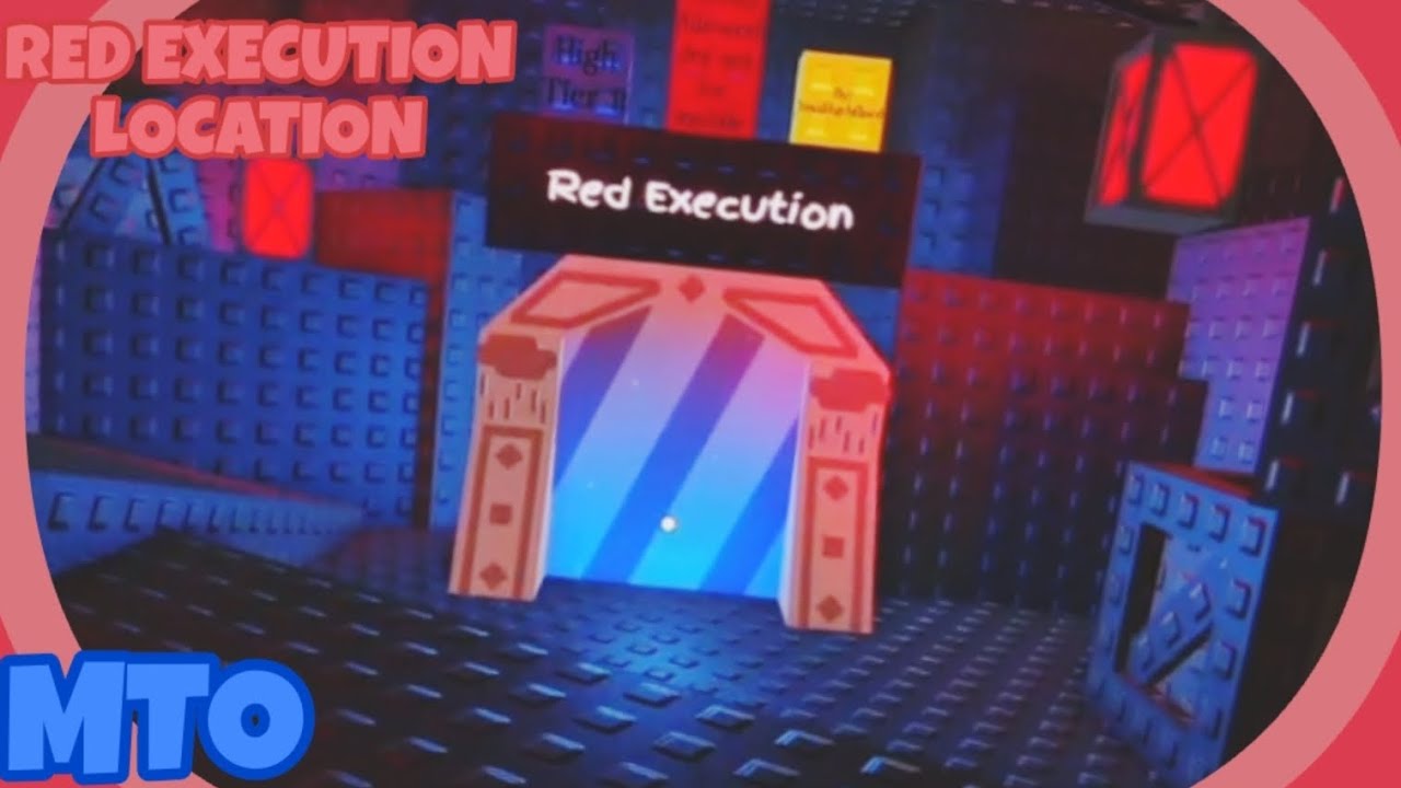 RED EXECUTION LOCATION | #madstieredobbies Roblox - YouTube