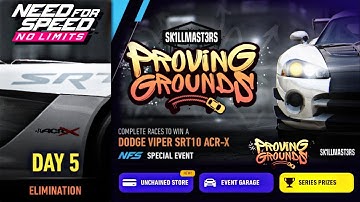 Day 5 (Elimination) - Dodge Viper SRT10 ACR-X | Need For Speed: No Limits